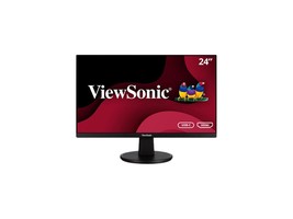 ViewSonic 24" (23.8" Viewable) 75 Hz MVA FHD Monitor 5 ms 1920 x 1080 D-Sub, HDM - £154.55 GBP