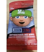 2x WWE John Cena  Wet Wipes Fragrance Free (16 wipes/package) WWF AEW 32... - £2.27 GBP