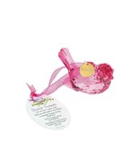 Sweet Tweets Bird Ornament #6009591 Enesco~Poem Card~Acrylic~Pink~Friend... - $14.42