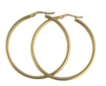 1.75&quot; Women&#39;s Earrings 14kt Yellow Gold 414350 - $199.00