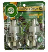 Air Wick Plug in Scented Oil Fresh Pine and Juniper 2 Refills - $18.95