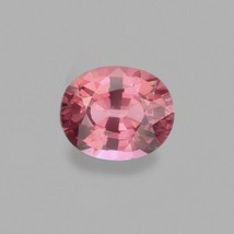 2.80 ct Natural Spinel Orangish Pink oval loose gemstone - £439.64 GBP