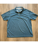 Tommy Bahama Men&#39;s Polo XL Teal Modal Blend Stretch Short Sleeve Golf Ca... - $491.79 MXN
