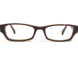 Prodesign Brille Rahmen 4672 C.4622 Brown Rechteckig Voll Felge 50-17-135 - $37.04