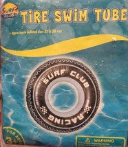 The Surf Club 2009 Giant Tire Swim Tube - 35+&quot; Inflatable Tube - RARE - NEW! - £23.25 GBP