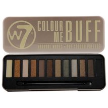 W7 Colour Me Buff Natural Nudes Eye Shadow Colour Palette In The Buff - £8.58 GBP