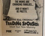 Trading Spouses Tv Guide Print Ad TPA9 - £4.66 GBP