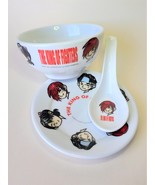 The King Of Fighters Ceramic Tableware (Plate / Bowl / Spoon) 1999 SNK H... - $99.90