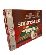 Solotaire Game Plays Like Solitaire Scores Like Poker Vintage 1973 - £13.88 GBP