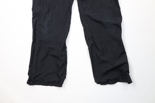 Vintage 90s J Crew Gym Mens Size Small Lined Wide Leg Windbreaker Pants Black Item image 4