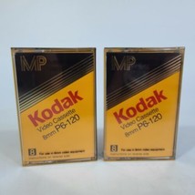 Kodak Royal Camcorder 8mm Videotape 120 mins P6-120 Set of 2. Vintage Japan - £11.62 GBP