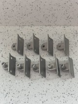 Lot Of 9 Stainless Steel Mounting Plate Saddles for Round Rail - £12.85 GBP