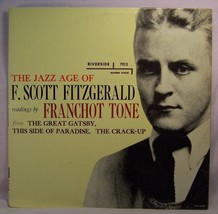 The Jazz Age Of F. Scott Fitzgerald Readings By Franchot Tone Great Gatsby - £17.92 GBP