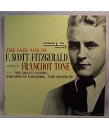 THE JAZZ AGE OF F. SCOTT FITZGERALD Readings by Franchot Tone Great Gatsby - £17.66 GBP