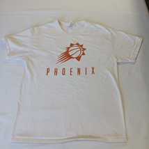 Fruit Of The Loom NBA Phoenix Suns Men’s White Basketball Cotton T-Shirt Size L image 14