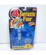 Marvel Action Hour Fantastic 4 Action Figure INVISIBLE Woman Clear Force... - $308.90 MXN