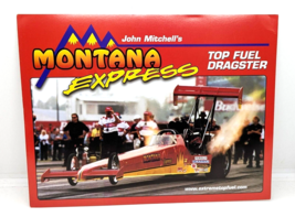 John Mitchell&#39;s Montana Express 1999 Top Fuel Dragster 11&quot; X 8.5&quot; Hero Card - $8.90