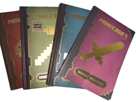 Mojang Minecraft Handbook Set of 4 Scholastic!!! - $12.75