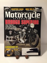 Motorcycle Classics Magazine Jan./Feb. 2016 Brough Superior 1937 SS100, Kawasaki - £1.83 GBP