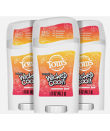 3x Tom&#39;s of Maine Wicked Cool! Natural Deodorant for Kids, Summer Fun, 1... - $540.28 MXN