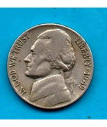 Circulated 1949 Jefferson Nickel - Moderate wear- About XF - $3.63