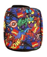 Marvel Comics Kids Insulated Lunch Travel Bag Hulk Spiderman Ironman BAGS1 - $19.99