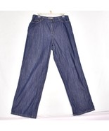 LL Bean Women&#39;s Blue Jeans Classic Fit Straight Leg Denim Size 14 - €28,59 EUR