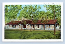 Haley Park Historical Museum Rapid City South Dakota SD UNP Linen Postca... - £2.36 GBP