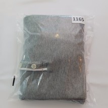 Merona 4-Button Henley Men's Gray Cotton Blend T-Shirt Long Sleeve Size Large image 15