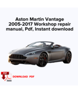 Aston Martin Vantage 2005-2017 Workshop repair manual,Factory repair man... - $21.11 CAD