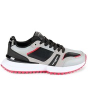 Karl Lagerfield Paris Logo Leather &amp; Suede Men Sneakers - $65.44