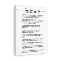 Salmo 8 Impresion De Arte Crist en Blanco Psalm 8 Spanish Ready to Hang Bible C - £60.73 GBP+