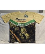 RAMEN NOODLE SOUP WEED FLAVOR MARIJUANA FUNNY HUMOR T-SHIRT - $14.32 - $15.04