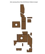2021 Jeanneau Merry Fisher 695 P68 Swim Platform Cockpit Boat EVA Teak F... - $20,441.41 MXN