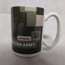 US Army Coffee Mug Cup Green Pixel Camoflauged - £13.54 GBP