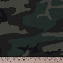 Water Repellent Woodland Camouflage Flag Sport Nylon Camo Fabric By Yard D910.05 - £6.38 GBP