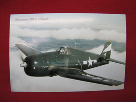 Vintage Grumman F6F-5 Hellcat Plane Postcard #87 - £14.76 GBP