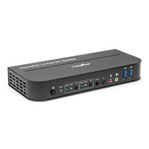 Rocstor Y10A326-B1 SOLIDKVM SK05 DISPLAYPORT 1.4 AND USB 3.0 2X1 KVM SWI... - $146.77