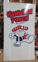 Vintage RARE Hawaiian Punch Fruit Punch Vending Machine Insert Sign NOS - £358.52 GBP