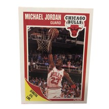 Michael Jordan 1989-1990 89 Fleer Card #21 605 - $44.54