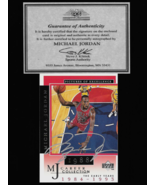 Michael Jordan autograph signed 1998 Upper Deck card #9 w/COA Bulls - £314.53 GBP