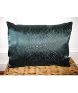 Calvin Klein JACARANDA Pierced Silk Green Decorative Throw Pillow NWT - €53,96 EUR