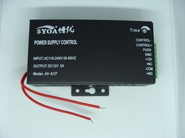 12V 5A Electric Power Supply Control Unit Gate Door Access Lock Controller DC A+ - £32.25 GBP