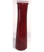 Valentines Day/Christmas/Holiday Red Flower Trumpet Style Vase 9”tall NE... - £15.67 GBP