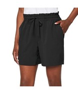 Mondetta Ladies&#39; Size Small, Woven Pull-on 6in. Shorts, Black - £10.37 GBP