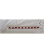 PARK LANE Limited Edition silver finish CANDY CANE Impression Bracelet 7... - $191.43 CAD