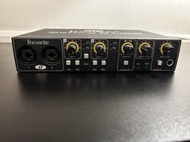 FOCUSRITE SAFFIRE 6 USB AUDIO INTERFACE NO CORDS - £41.64 GBP