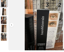 one BareMinerals strength &amp; length serum-infused mascara extreme black - $18.78