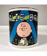Vintage Charlie Brown Peanuts Coffee Mug Accents 1994 Cup - £26.77 GBP