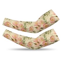 Mondxflaur Flowers Cooling Arm Sleeves Cover UV Sun Protection for Men Women - £11.98 GBP